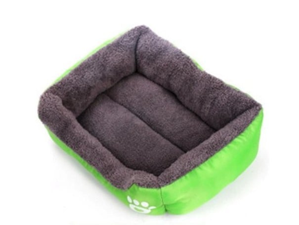 Hochwertiges Hundebett grün L