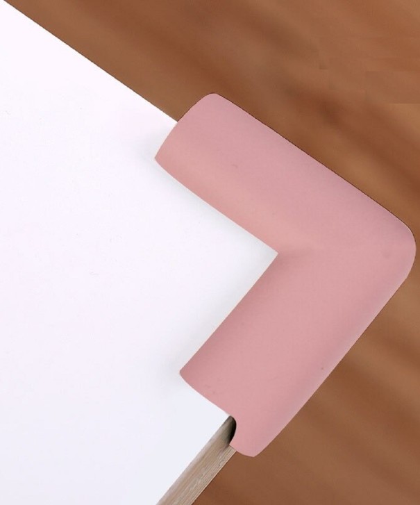 Hoekbeschermers 8 stuks roze