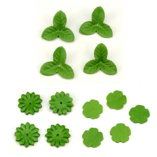 Hojas artificiales decorativas 100 uds. 1