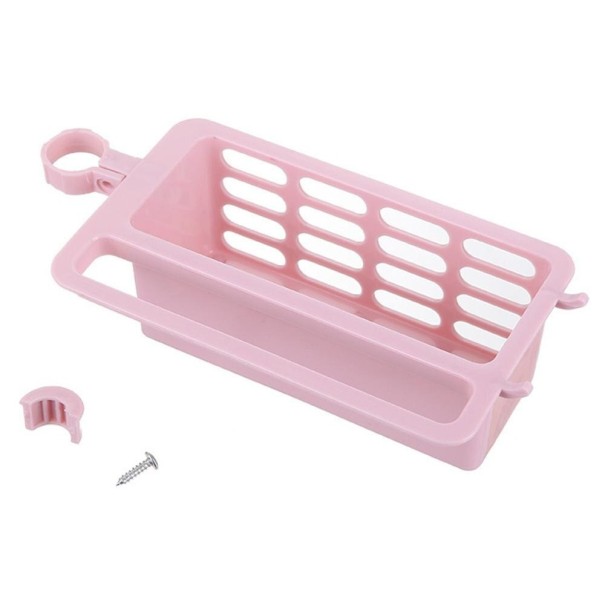 Holder til svamp og viskestykker C699 rosa