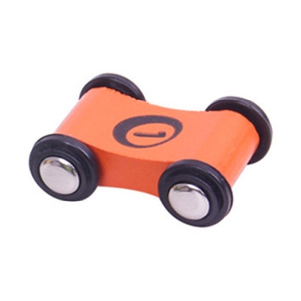 Holzautos 2 Stk orange