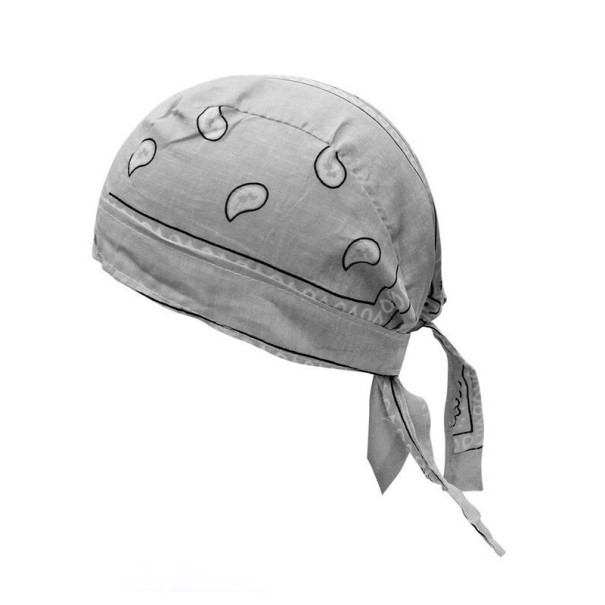 Hoofddoek grijs