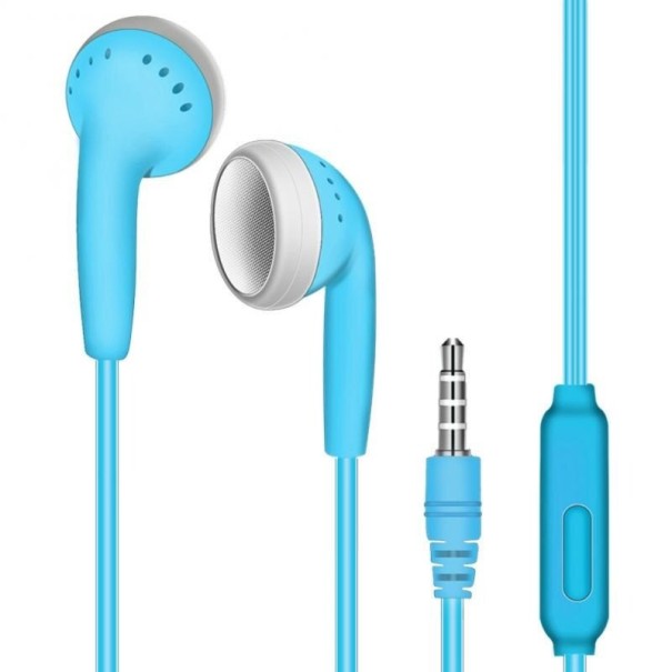 Hoofdtelefoon 3,5 mm-aansluiting K1805 blauw