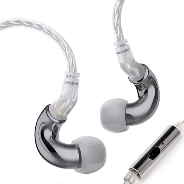 Hoofdtelefoon 3,5 mm-aansluiting K2000 grijs