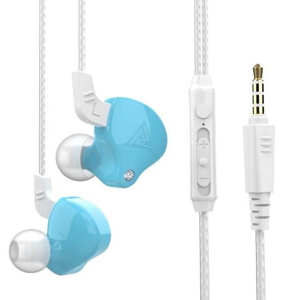 Hoofdtelefoon met microfoon K1895 blauw