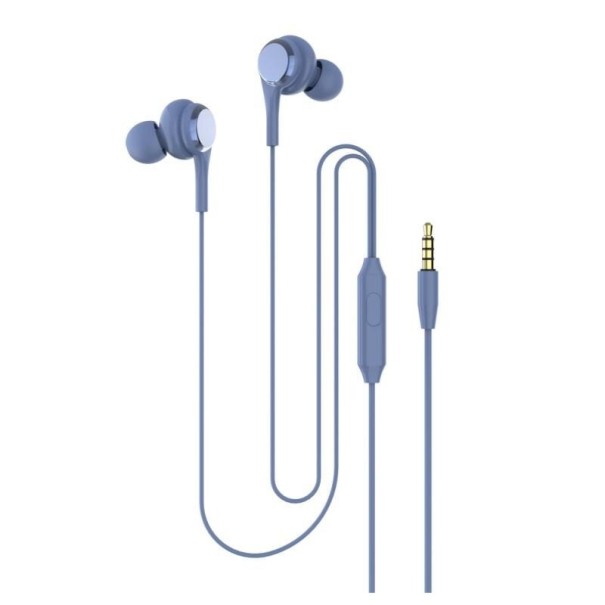 Hoofdtelefoon met microfoon K1932 blauw