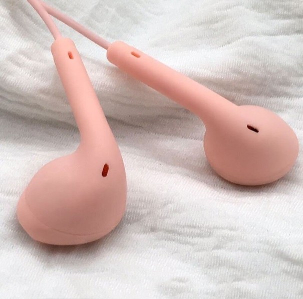 Hoofdtelefoon met microfoon K1944 roze