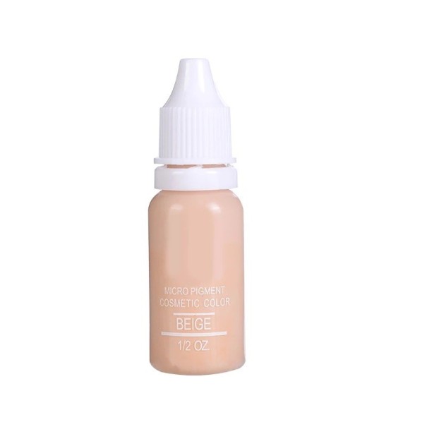 Hoogwaardige permanente tatoeage-inkt Gekleurde inkt voor tatoeages en permanente make-up Tatoeage-inkt voor permanente tatoeages en make-up 15 ml Brown