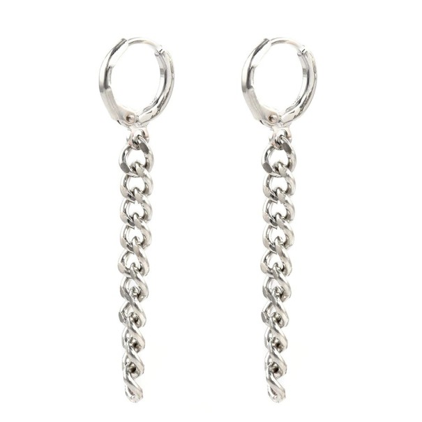 Hoop Earrings with Pendant G188 1