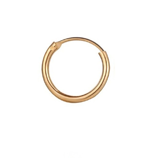 Hoop örhängen G1287 guld 10 mm