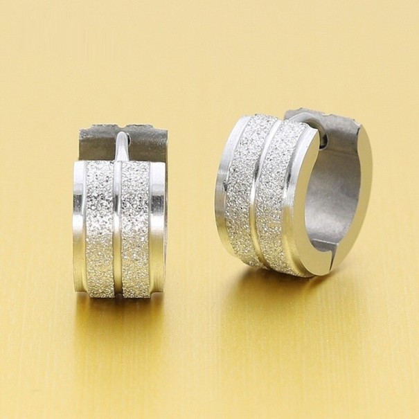 Hoop örhängen G632 silver