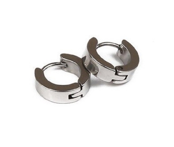 Hoop örhängen silver 1