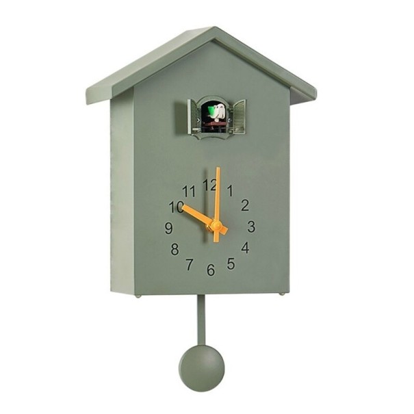 Horloge à coucou vert