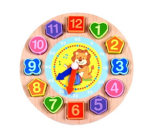 Horloge en bois J627 1