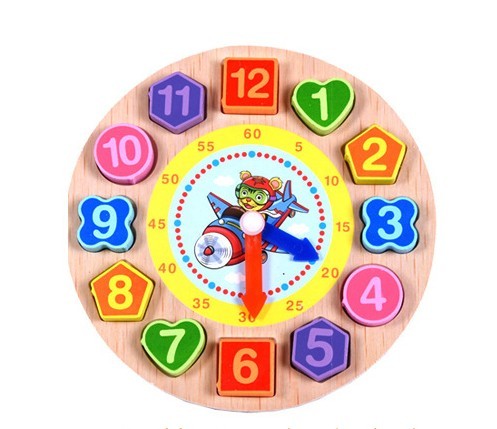 Horloge en bois J627 2