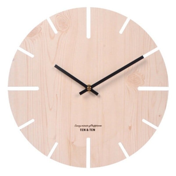 Horloge murale en bois 1