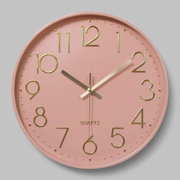 Horloge murale G1801 rose