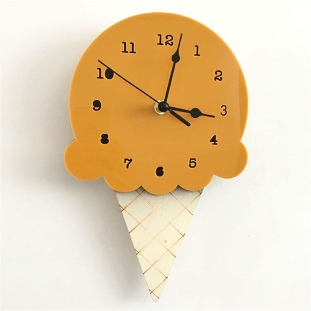 Horloge murale G2054 ocre