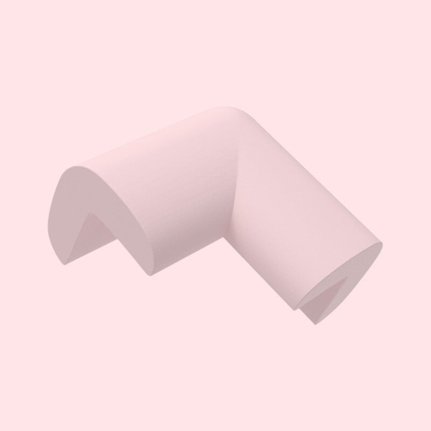 Hörnskydd 10 st rosa
