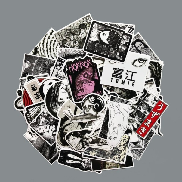 Horror Stickers 56 pcs 1