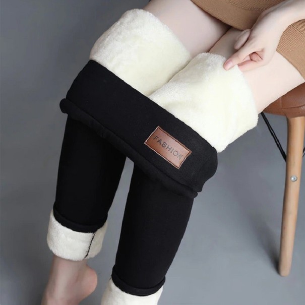 Hőszigetelt női leggings Z362 fekete XL