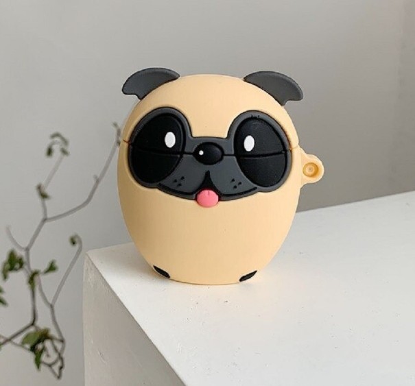 Housse avec chien pour étui Apple Airpods 1 / 2 1