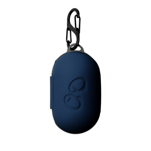 Housse de boîtier pour Samsung Galaxy Buds 2019 K2182 bleu foncé