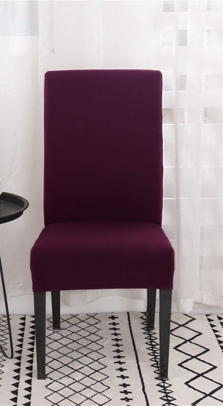 Housse de chaise E2278 bordeaux