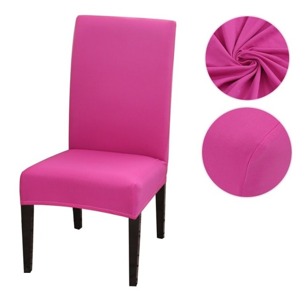 Housse de chaise E2281 rose foncé