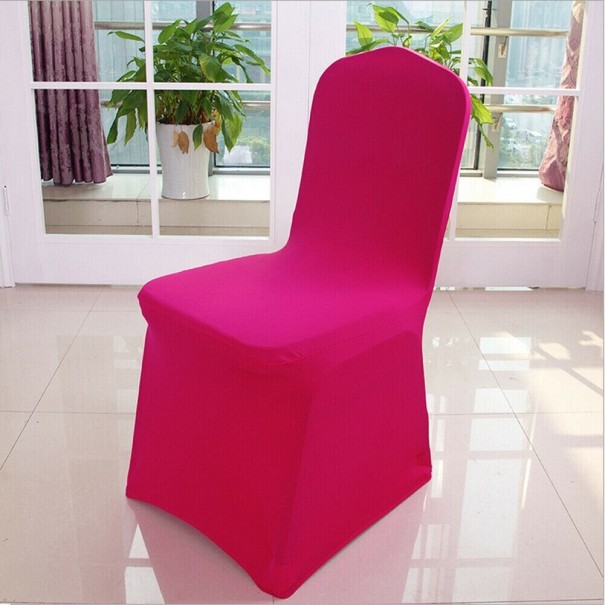 Housse de chaise E2356 rose foncé