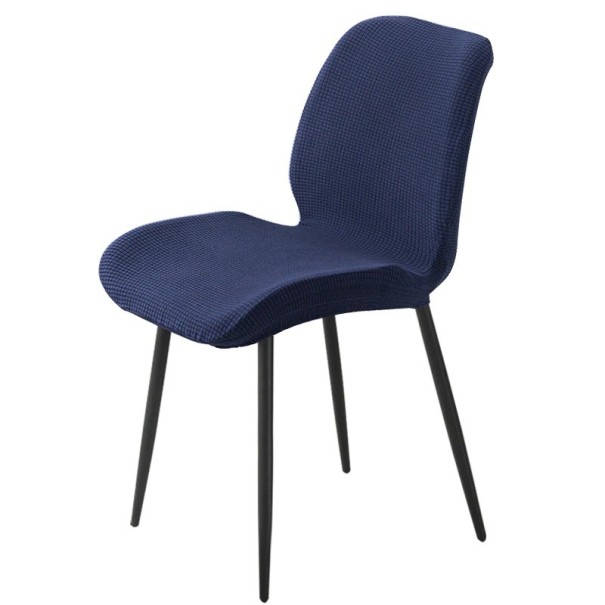 Housse de chaise E2406 bleu foncé