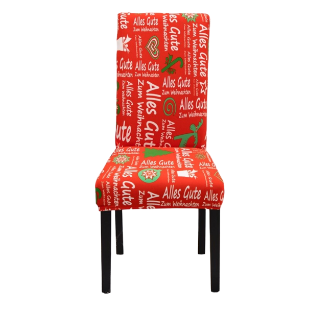 Housse de chaise joyeux Noël 2