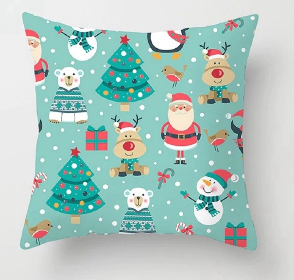 Housse de coussin de Noël C590 3