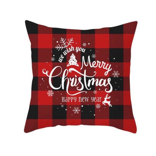 Housse de coussin de Noël en cachemire 11