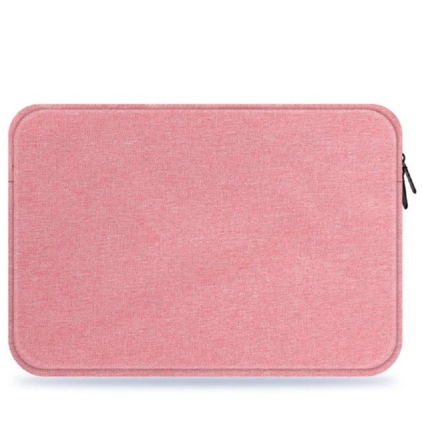 Housse de portable avec zip pour MacBook, Xiaomi, HP, Dell, Acer 13-13,3 pouces, 35,5 x 26 x 2 cm rose