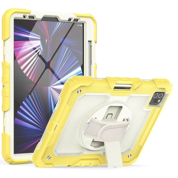 Housse de protection avec boucle pour Apple iPad 10,2" (2021/2020/2019) jaune