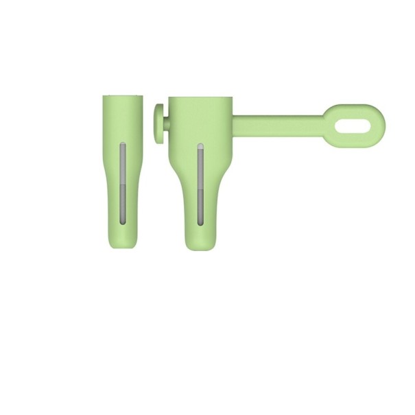 Housse de protection pour câble vert