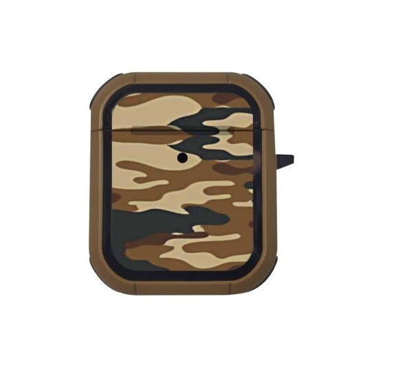 Housse de protection pour étui Apple Airpods K2354 marron 1
