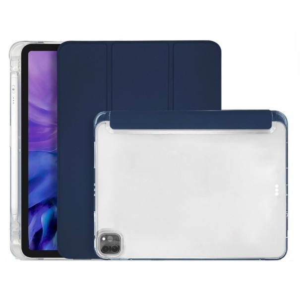 Housse de tablette avec stylet pour Apple iPad 9,7" (2017/2018) bleu foncé
