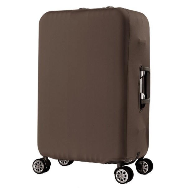 Housse de valise marron S