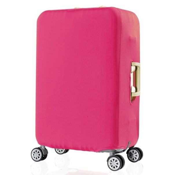 Housse de valise rose foncé XL