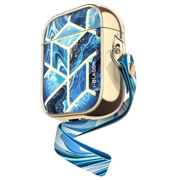 Housse pour étui Apple Airpods 1 / 2 K2180 bleu