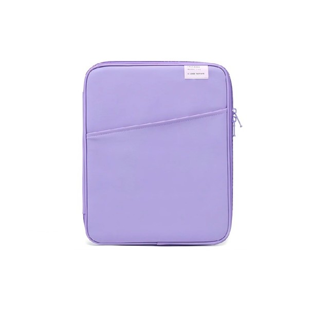 Housse pour tablette jusqu'à 11 pouces Housse de protection pour le transport de la tablette Housse de voyage résistante Housse universelle pour un rangement et une utilisation sécurisés de la tablette violet