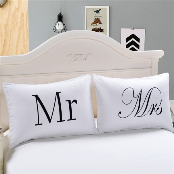 Housses de coussin - Monsieur et Madame 1