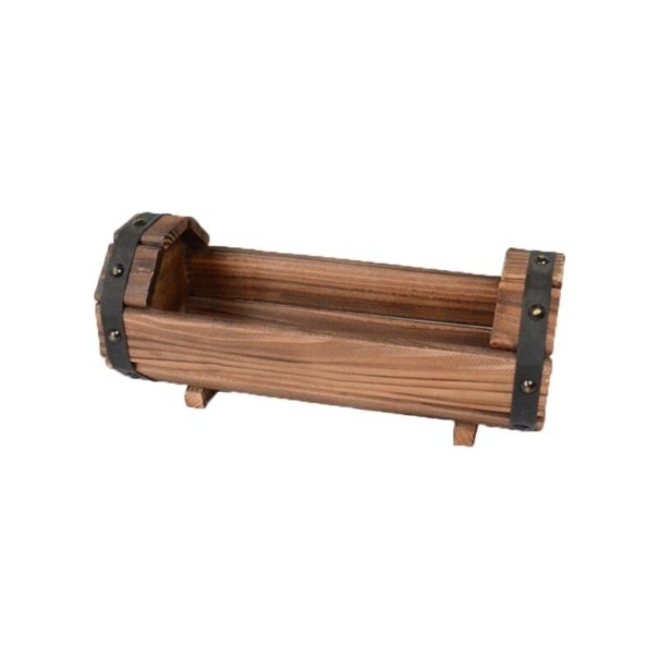 Houten bloempot L