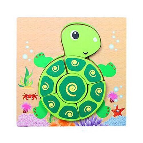 Houten dierenpuzzel A1617 6