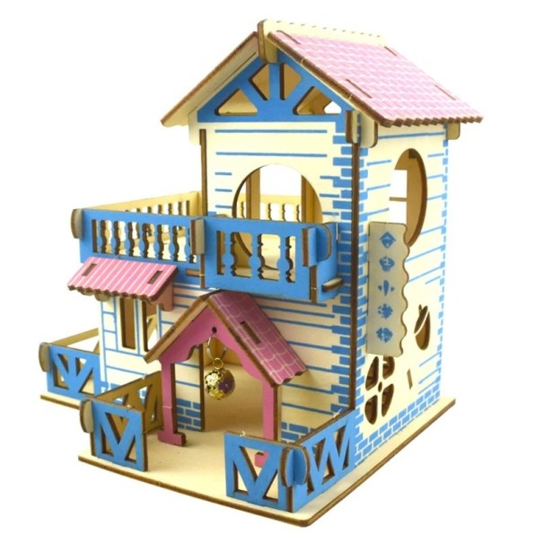 Houten hamsterhuis C732 1