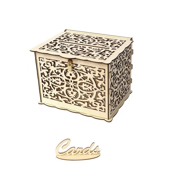 Houten huwelijksspaarpot 1