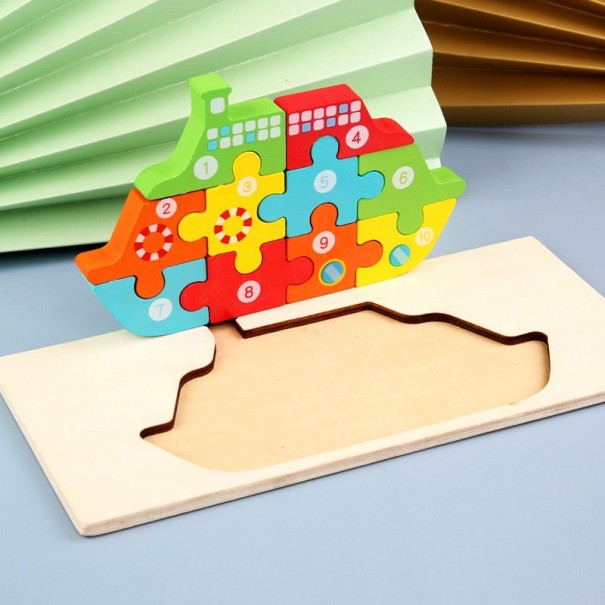Houten inlegpuzzel Z192 11