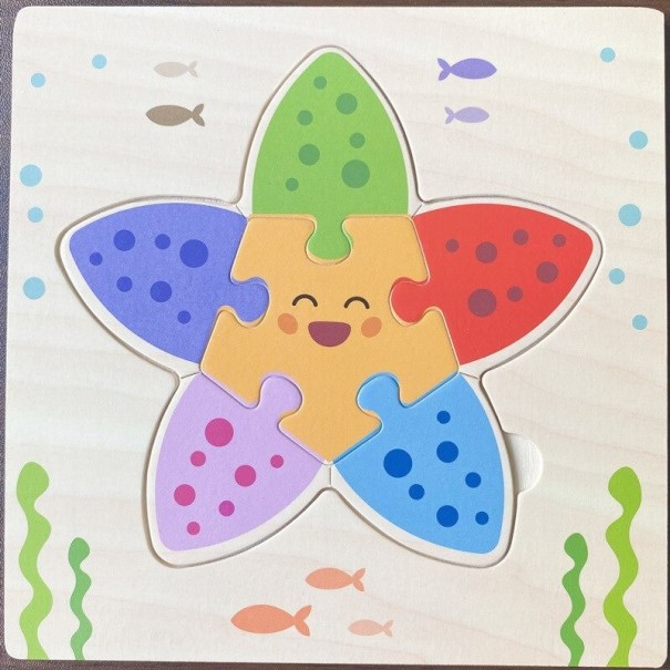 Houten inlegpuzzel Z345 6